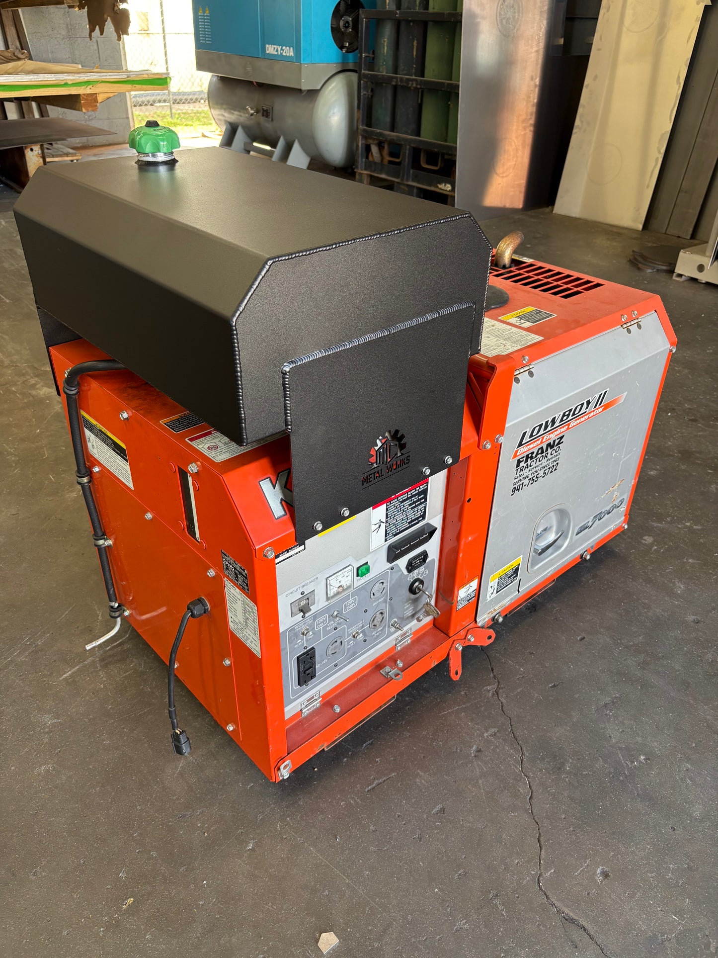 Generator gas tank- Kubota GL7000