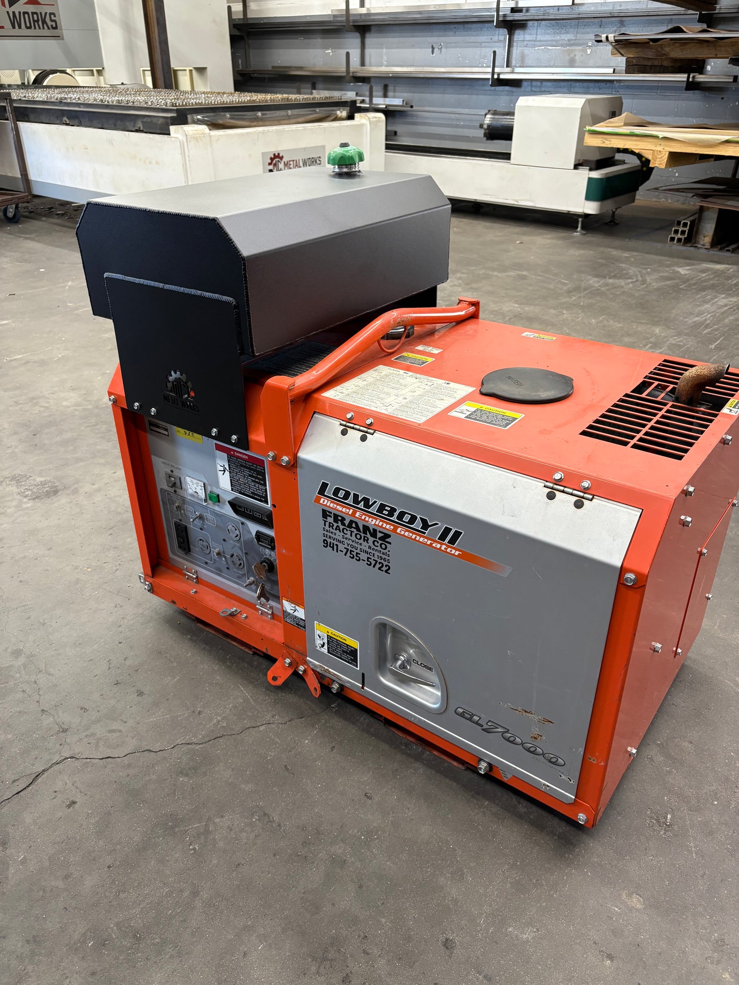 Generator gas tank- Kubota GL7000