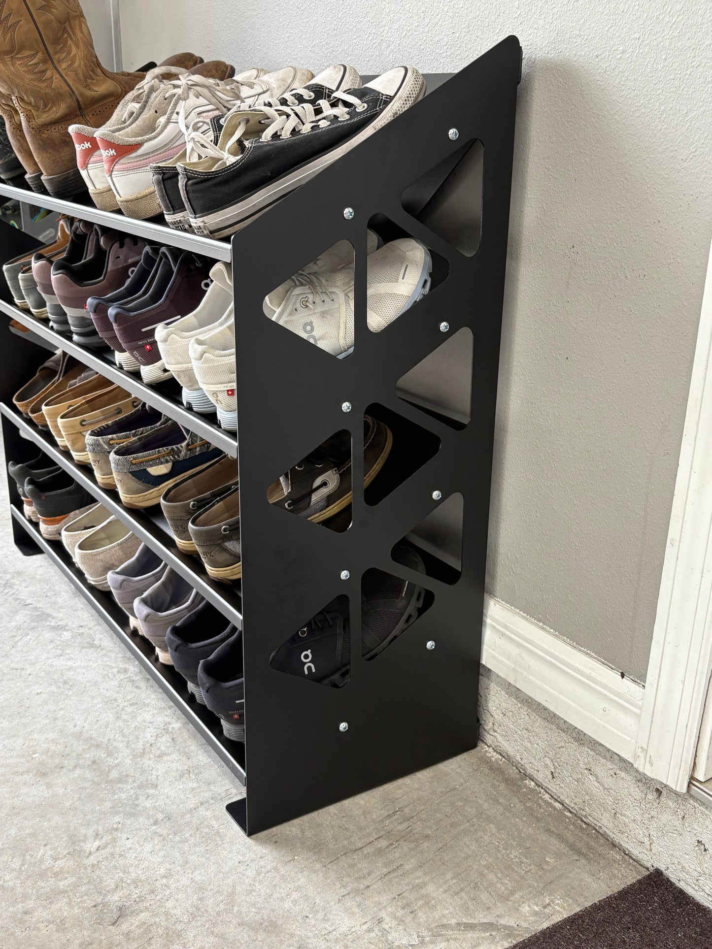 Shoe Rack- Aluminum 4 tier