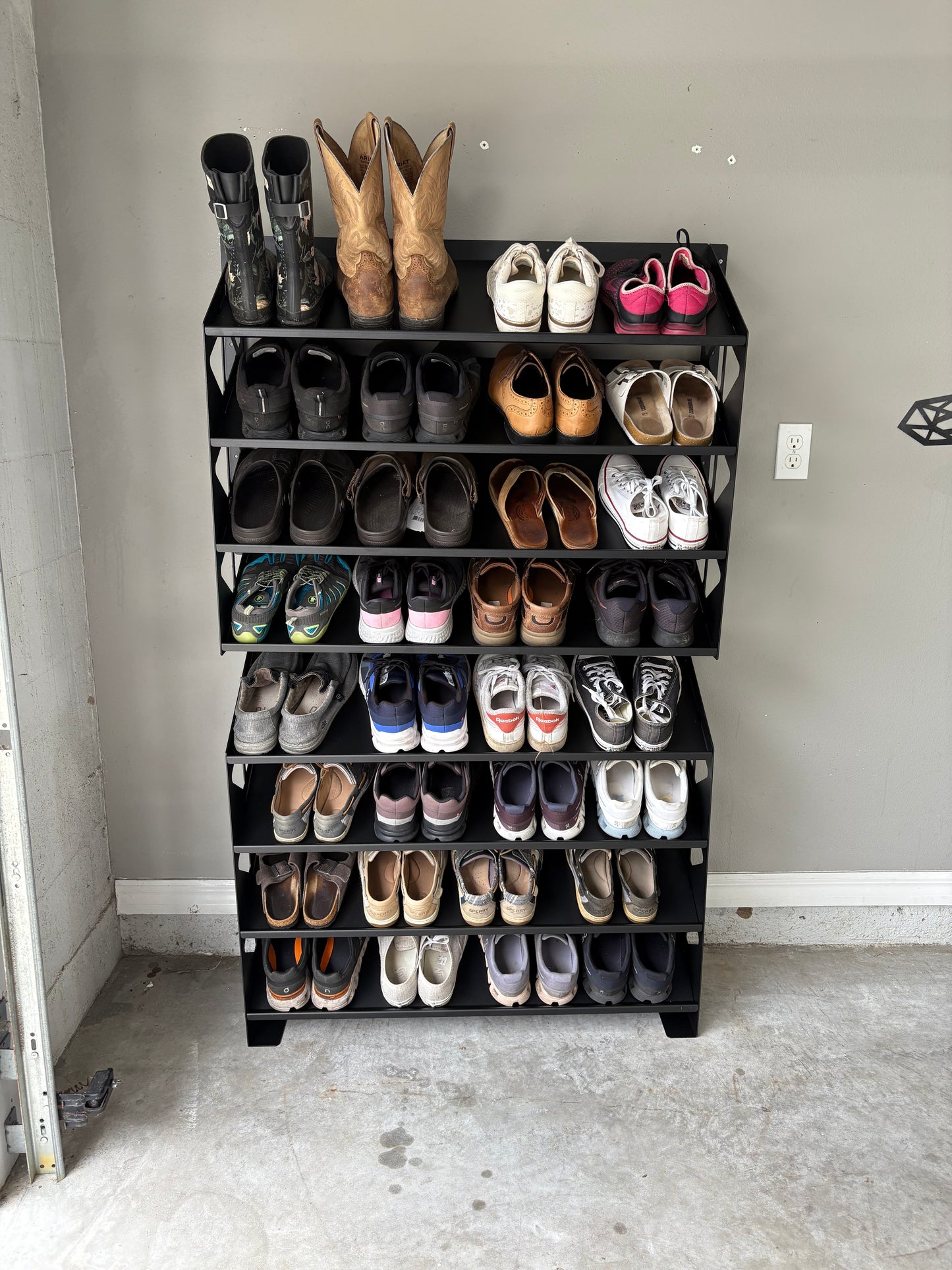Shoe Rack- Aluminum 4 tier