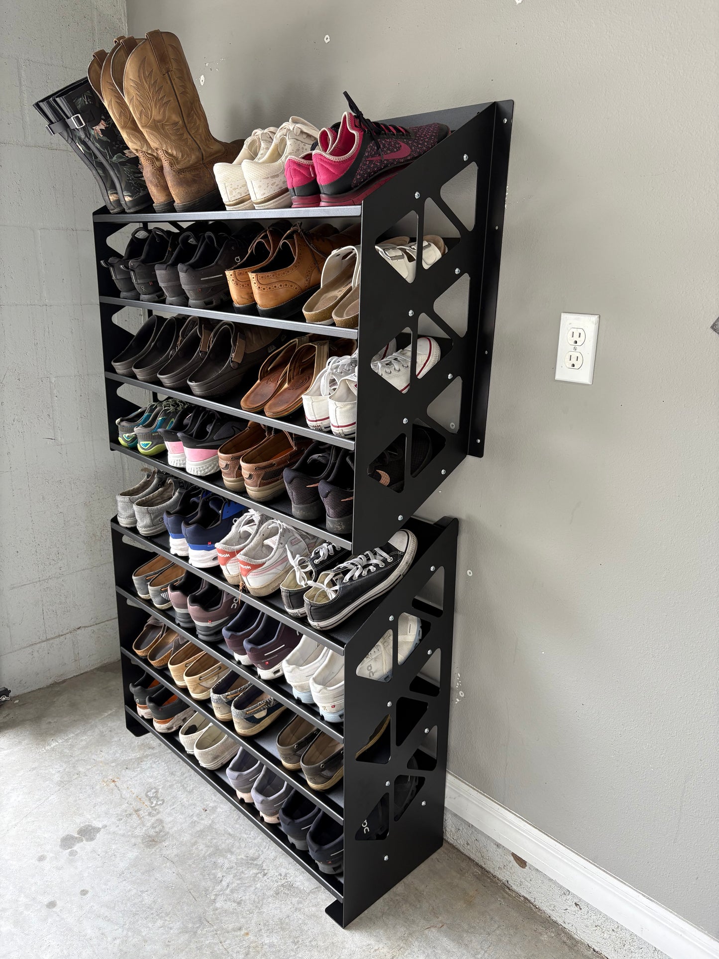 Shoe Rack- Aluminum 4 tier