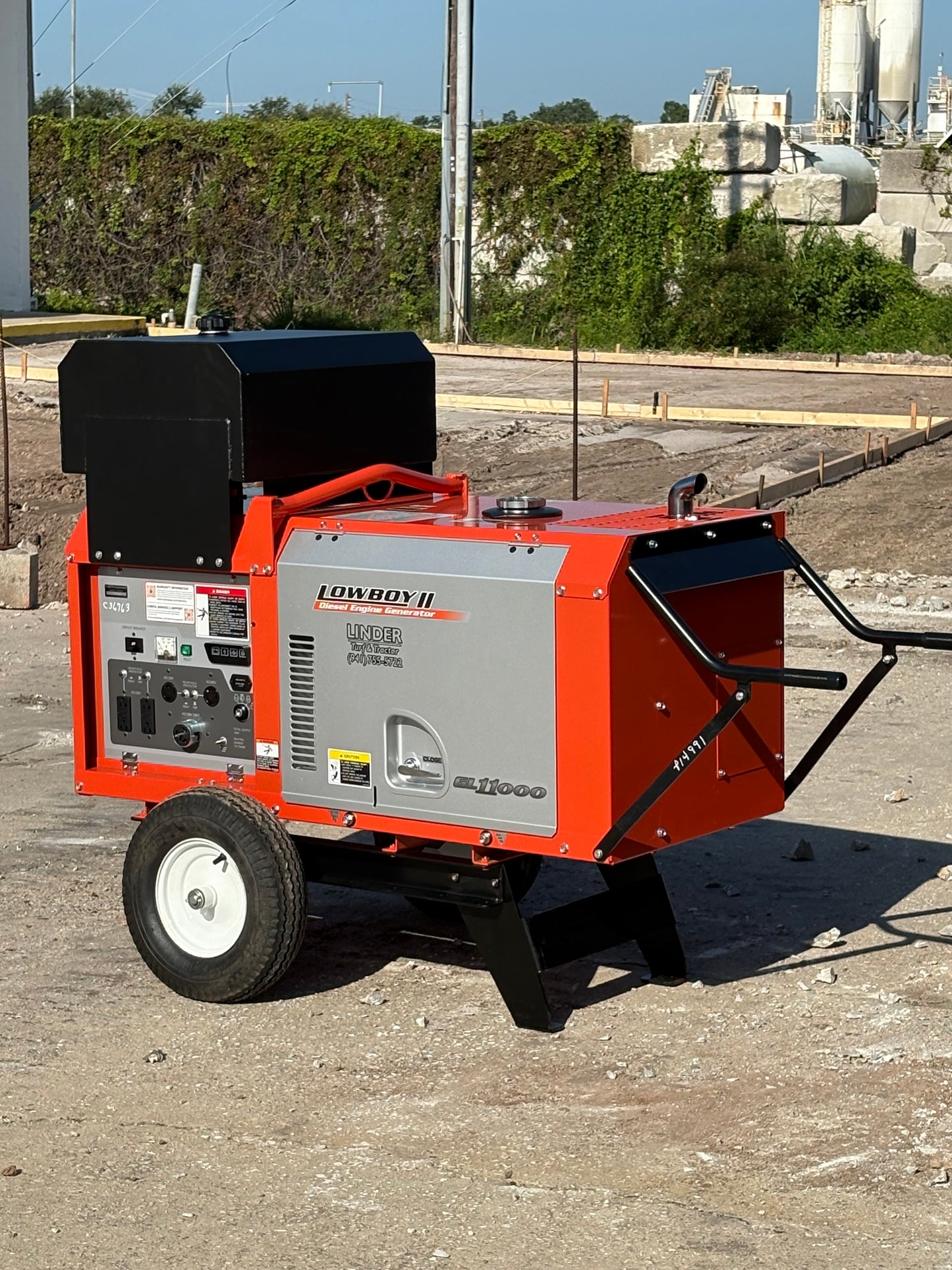 Generator diesel tank - Kubota GL11000