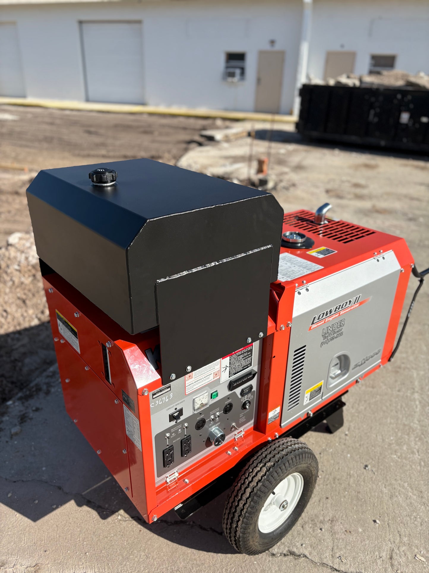 Generator diesel tank - Kubota GL11000