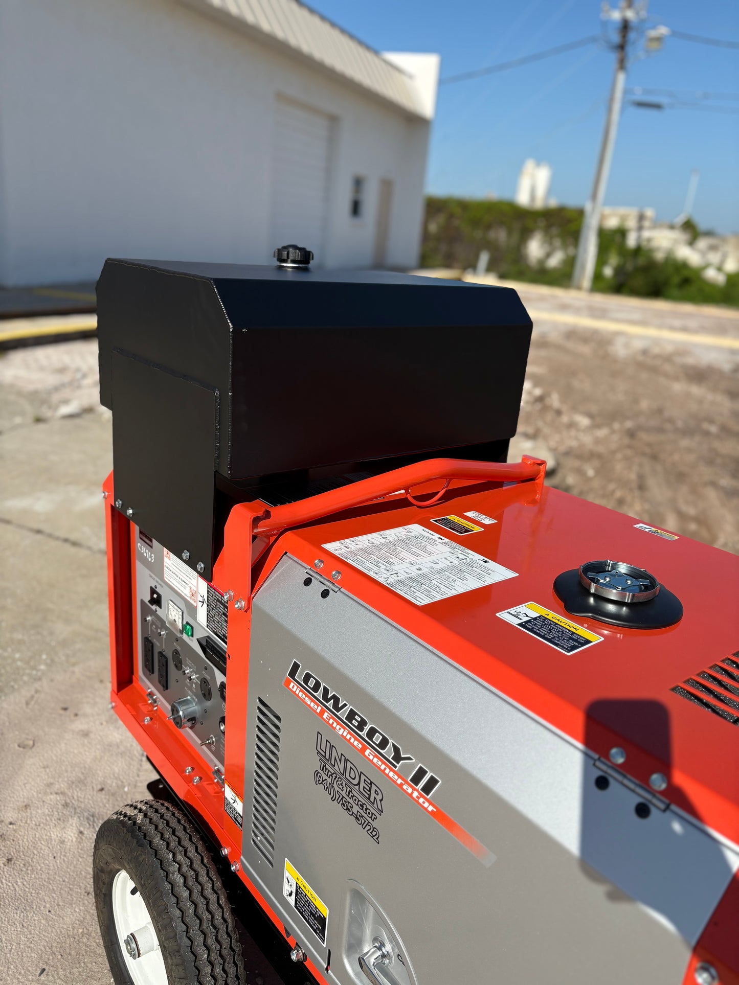 Generator diesel tank - Kubota GL11000