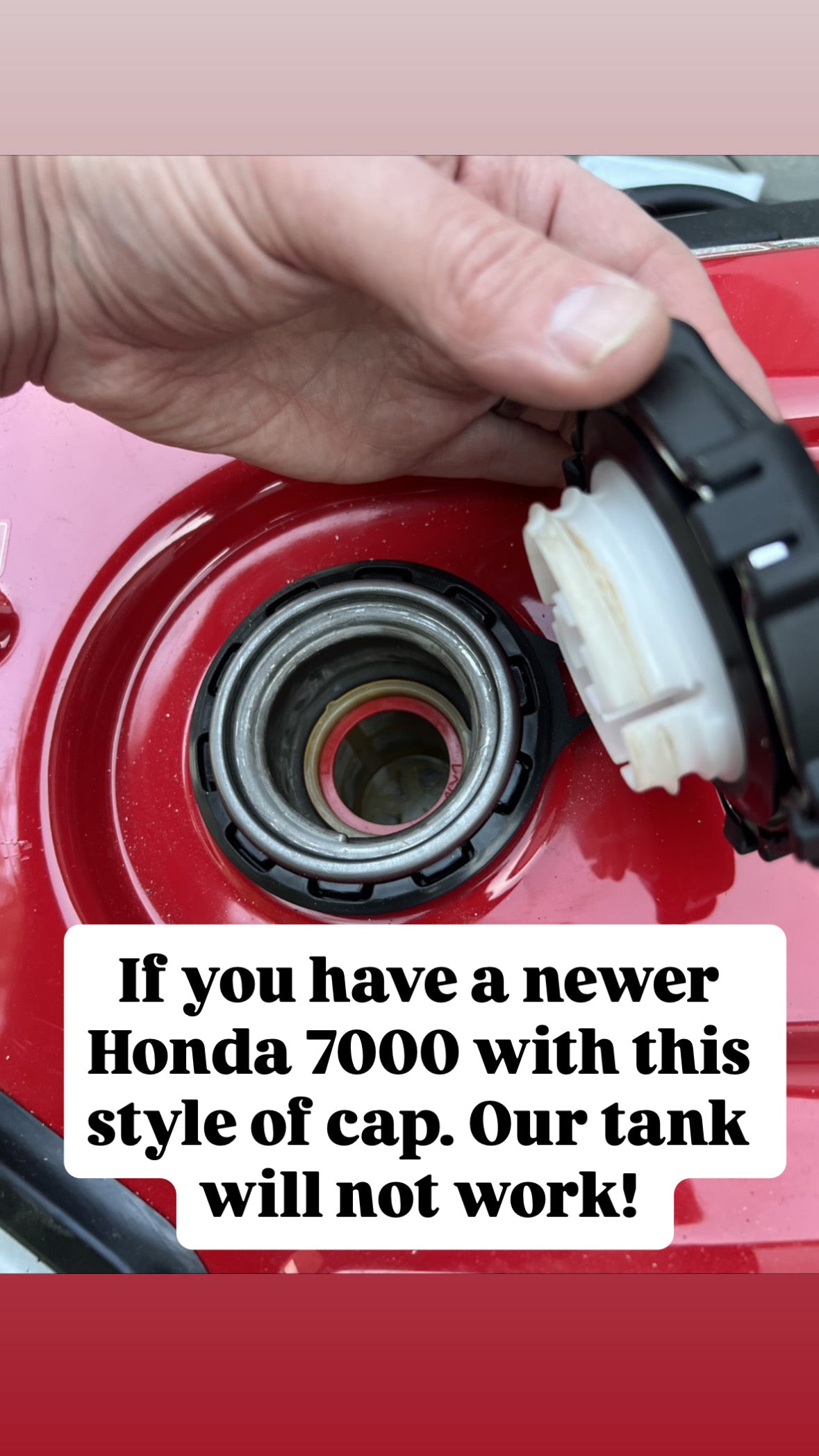 Generator gas tank - Honda EU 7000is